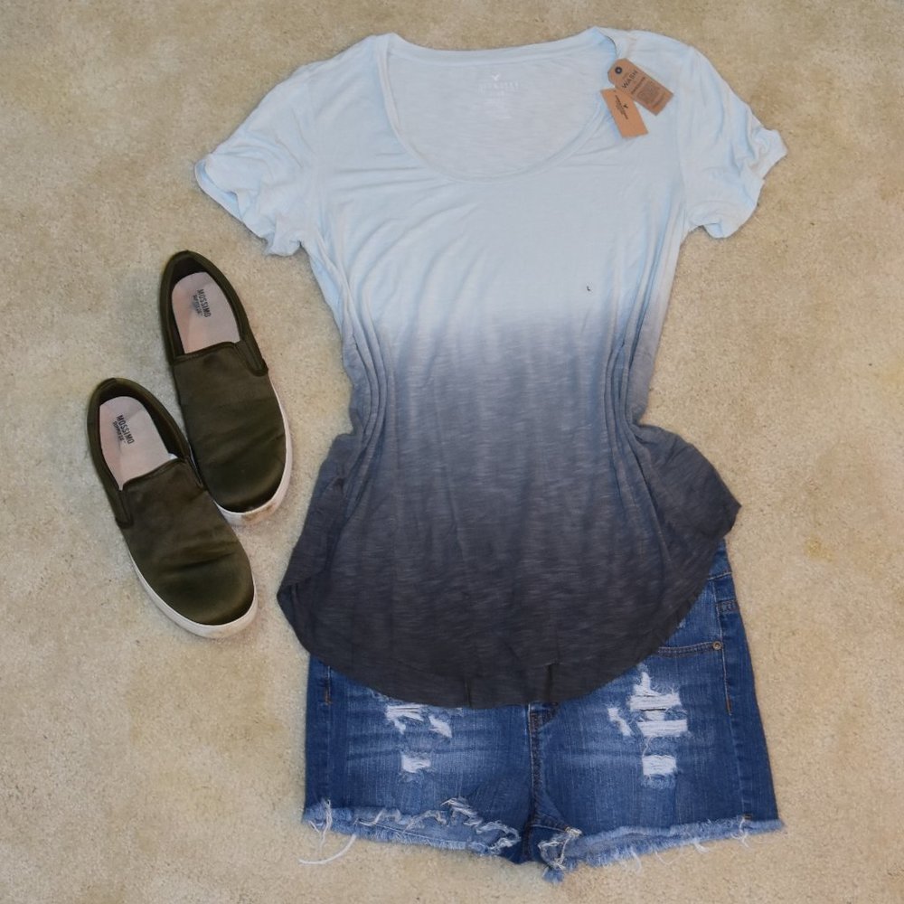 NWT American Eagle Ombre Shirt
